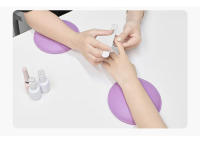 Almohadilla De Descanso De Codo En Cuero De Microfibra Para Manicura Profesional No Eslipiente Para Salón De Uñas Y Técnico De Uñas - details 7