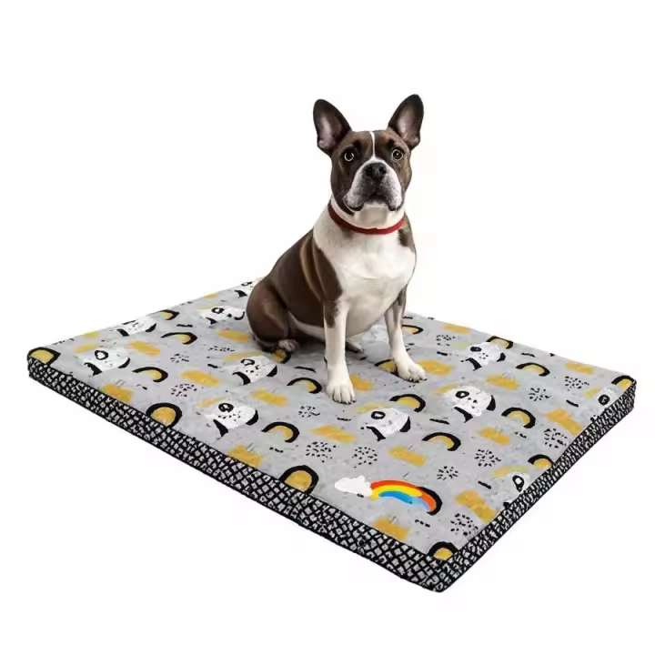 Alfombrilla antiorina para perros, alfombrilla para dormir, cojín para perrera, alfombrilla para el suelo de la jaula para perros, tamaño M - 1