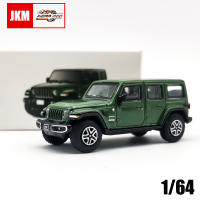 Modelo De Coche De Escala JEEP Wrangler Sahara 1/64 JKM Coche De Metal Para Coleccionistas Adultos Juguete De Carro Off-road Clásico Regalos Para Hobbies - details 0