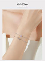 Zenyth-pulsera de Cadena con Letra de Amor Romántica para Mujer, Plata de Ley 925 Auténtica de alta calidad, regalo del Día de San Valentín - details 2