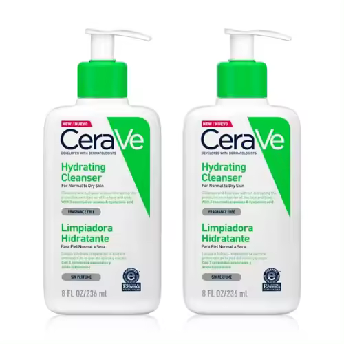 Limpiador Facial Cerave Hidratante 473ml - Sin Perfume - Hipoalergénico - 1