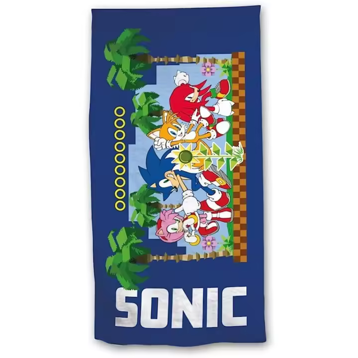 Cerdá Toalla Playa Poliester Sonic 140 X 70 Cm - Absorbente y Suave - 1