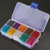 Juego De Fusibles Para Coche 100pcs 50pcs Tamaño Medio Perfil Tipo Fusible Auto Camión 2-35A Con Caja Clip - details 1