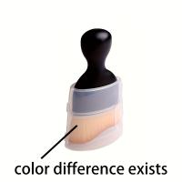 2Pcs Cepillo De Maquillaje Multifuncional Tipo Vaso De Vino Cepillo De Curva Ondulada Para Eliminar Polvo Y Limpieza Herramientas De Belleza - details 6