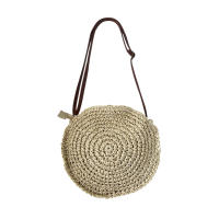 MODELISA Bolso Bandolera De Hombro Rafia Paja Abalorios Flecos Playa Estilo Casual Mujer - details 2