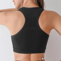 Chaleco De Gimnasio Fitness Transpirable Sujetador De Yoga Para Mujer Top Deportivo Push up Ropa Deportiva Para Correr - details 2