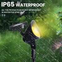 Lámparas De Pared Solar LED IP65 Impermeables Para Jardín Y Paisaje Exterior Luz Decorativa Para Villa Iluminación Solar Potenciada - details 3