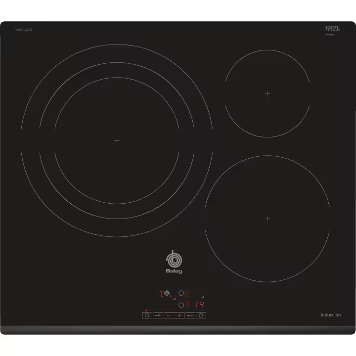 Placa de inducción Balay 3EB967FR 60 cm de ancho Bisel delantero - 1