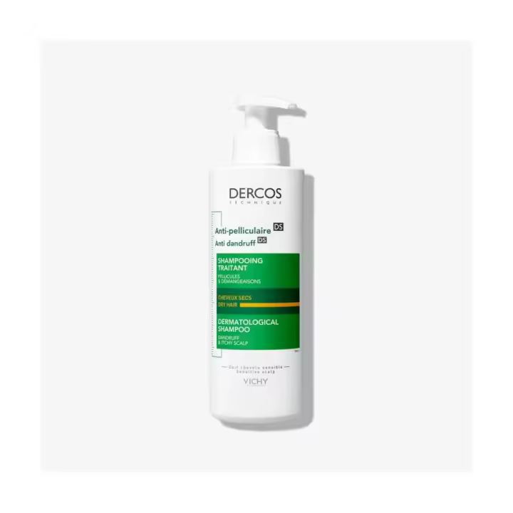 DERCOS TECHNIQUE ANTICASPA DS CHAMPÚ CABELLO SECO 400 ML - 1