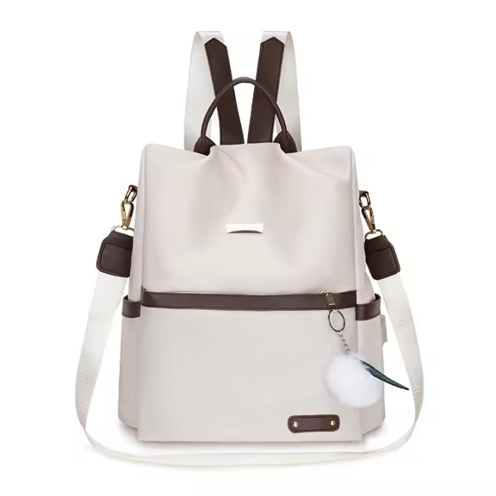 Mochila antirobo para Mujer ajustable convertible con Correa de hombro impermeable, Bolsa de viaje - 1