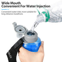 Botella De Agua Deportiva Plegable Y Ligera De 500ml Con Anillo En La Muñeca Antideslizante Para Correr Material TPU Suave - details 4