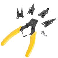 Aguja De Anillo Multifuncional 4 En 1 Herramienta Manual Para Retención De Clips Y Anillos Internos Y Externos Plomería Y Metalurgia - details 4