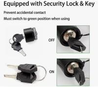 ZVD antorchas verde de alta potencia recargable antorcha de enfoque ajustable linterna Tw - details 2
