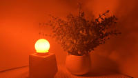 Bombilla LED Colorida E27 B22 2W AC 110V 220V G45 Para Decoración De Hogar Luz De Ambiente En Colores Verde Morado Rojo Rosa Naranja Azul - details 6
