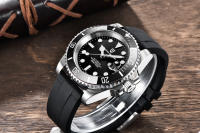 Reloj Mecánico Automático PAGANI DESIGN 2024 Para Hombre 40mm Acero Inoxidable Resistente Al Agua Con Correa De Goma Calibre NH35A - details 7