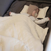 Manta de Gasa Gruesa para niños, edredón de aire acondicionado agradable para la carne - details 3