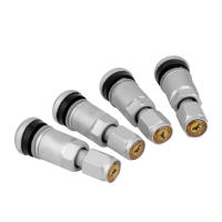 4pcs Valvulas De Neumáticos Sin Cubierta Con Cubiertas Antipolvo Para Coche Repuestos Automotrices Piezas Por Venta Individual - details 0