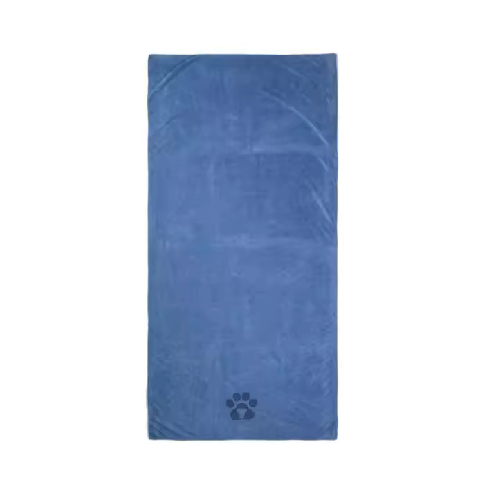 Toalla De Baño Para Mascotas De Microfibra 35x75/70x140CM Absorbente Y Secado Rápido Teléfono Grueso Para Perros Y Gatos Bordado Super Suave - 1