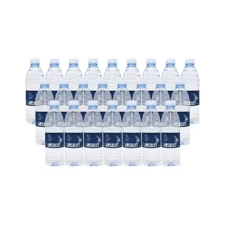 Agua mineral Insalus 500 ml pack 24 botellas - 1