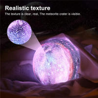 Lámpara De Noche LED 3D Recargable Luces De Luna Creativas Con Interruptor Táctil Para Decoración De Dormitorio Regalos Para Cumpleaños Venta Caliente - details 2