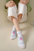 Calcetines Sanrio Hello Kitty Para Mujer 5 Pares Diseño De Dibujos Animados Harajuku Kawaii De Algodón Rosa Calcetines Cortos Casual - details 28