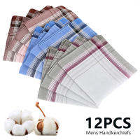 Pañuelos De Mano 12Pcs Cuadrados Multicolor Rayados Para Hombres Y Mujeres Para Bodas Fiestas Negocios Toalla De Pecho - details 1