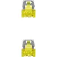 Nanocable Cable de Red Ethernet RJ45 LSZH Cat.6A SFTP, AWG26, 100% Cobre, Gris, Latiguillo de 1.5 m - details 3