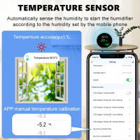 Sensor De Temperatura Y Humedad Inteligente Tuya USB Monitoreo Remoto Por App Para El Hogar Inteligente Compatible Con Alexa Y Google Assistant - details 7