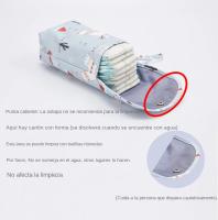 Bolso De Diaper Para Bebé Organizador Portátil De Viaje Al Aire Libre Mini Bolsa De Pañales Para Carrito De Compras Reutilizable Almacenamiento Para Mami - details 5