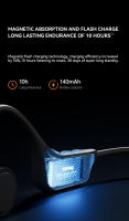 Sanag B60SProMax Auriculares Inalámbricos De Conducción Ósea Verdadera 64GB Reproducción MP3 Local Offline Ideal Para Natación Y Ciclismo - details 8