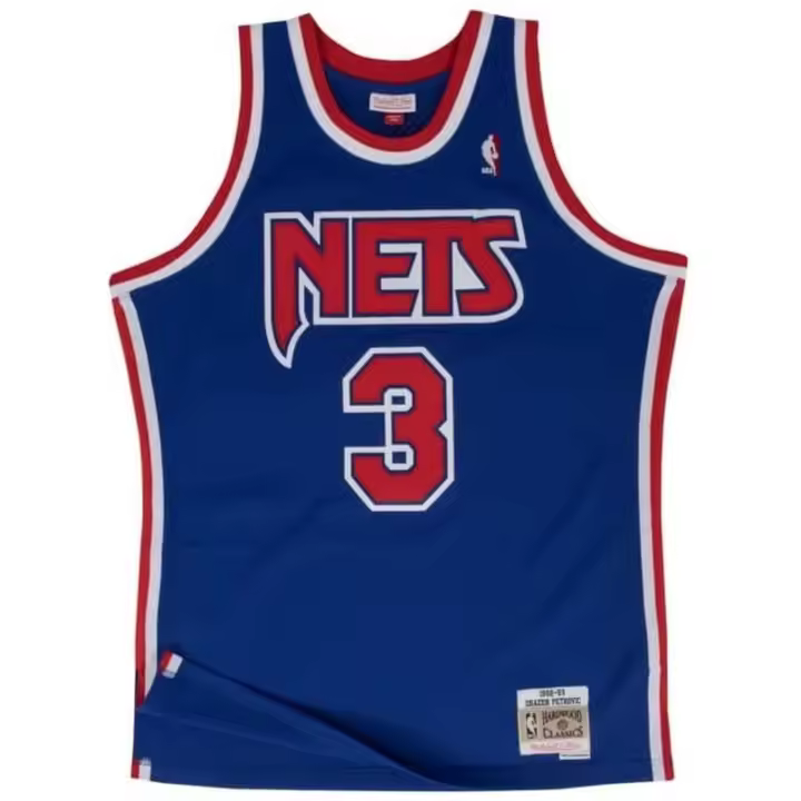 Camiseta de Baloncesto Mitchell & Ness Nets para hombre en color azul - 1