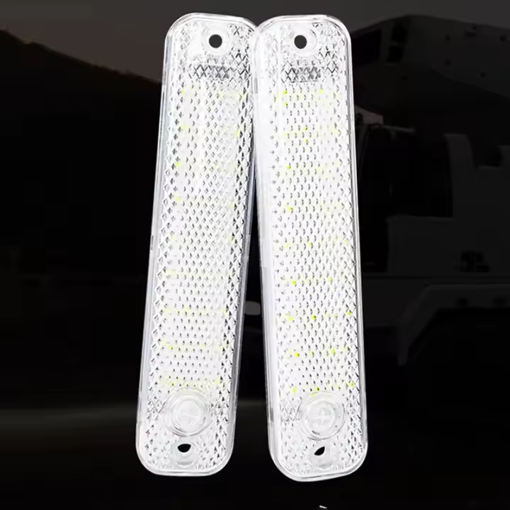 Luz De Lectura Para Coche LED Luz De Maletero Interior Con Interruptor Para Furgoneta Camión RV Y Barco 2pcs Universal 12V/24V - 1