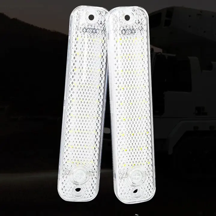 Luz De Lectura Para Coche LED Luz De Maletero Interior Con Interruptor Para Furgoneta Camión RV Y Barco 2pcs Universal 12V/24V - 1