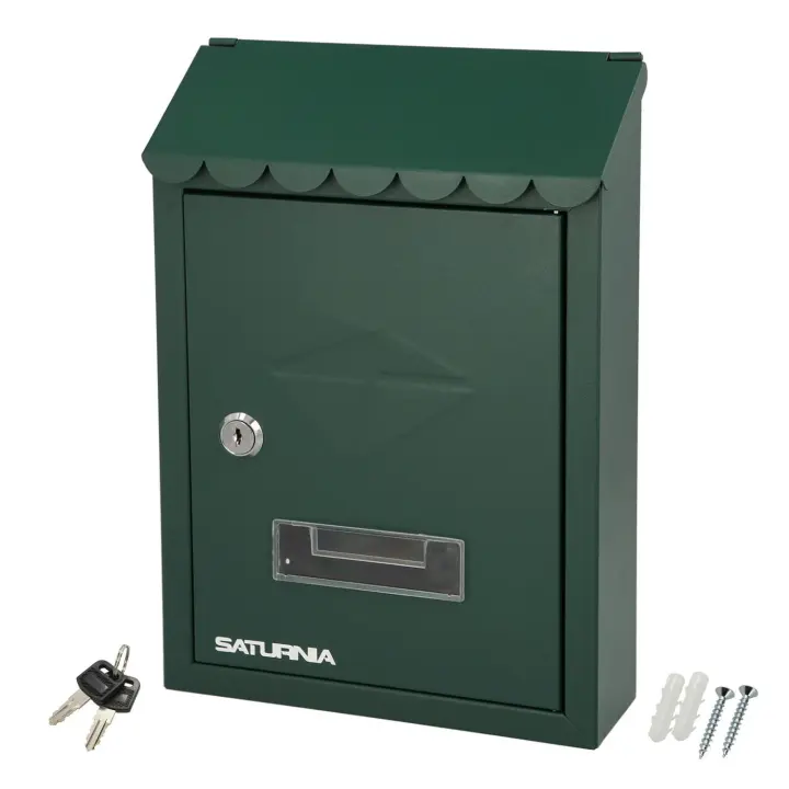 Buzon exterior 205 x 300 x 70 mm. verde - 1