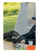 Tetera De Viaje Al Aire Libre Estilo Camping Mountainhiker 1.1L Portátil Y Ligera De Aleación De Aluminio Para Picnic Y Camping - details 16