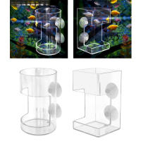 Alimentador De Peces Columna Para Acuario Alimento Para Gamberos Brillos Alimentador Para Betta Y Gamberos Cereza - details 0