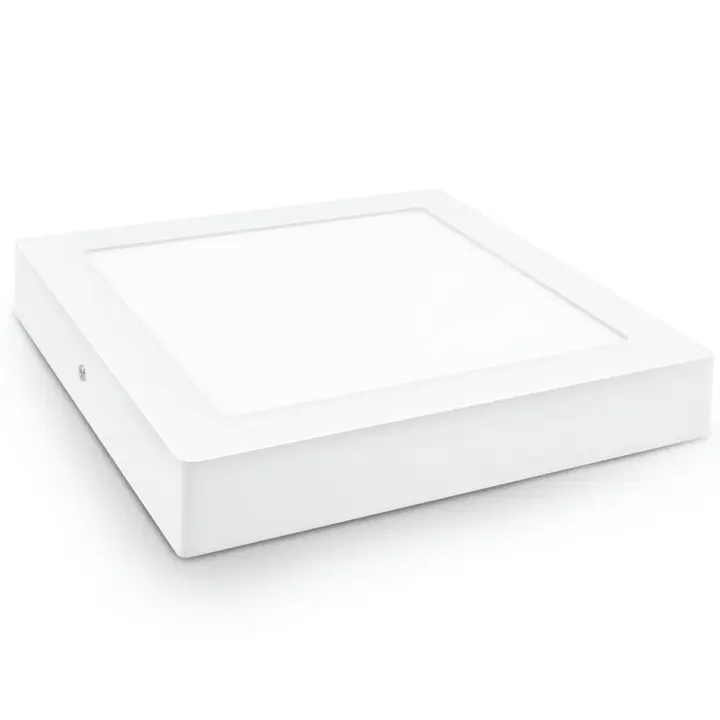 Downlight LED Superficie Cuadrado Blanco 24W Fría Matel - 1