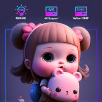 Proyector Magcubic Android 11 390ANSI HY320 4K Nativo 1080P Dual Wifi6 BT5.0 Cine Portátil Mejorado HY300 Corrección De Keystone Automática - details 2