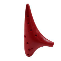 1PC Ocarina De Resina Plástica Con 12 Agujeros Alto C Ajuste De Tono Instrumento Musical Para Adultos Y Niños Multicolor - details 5