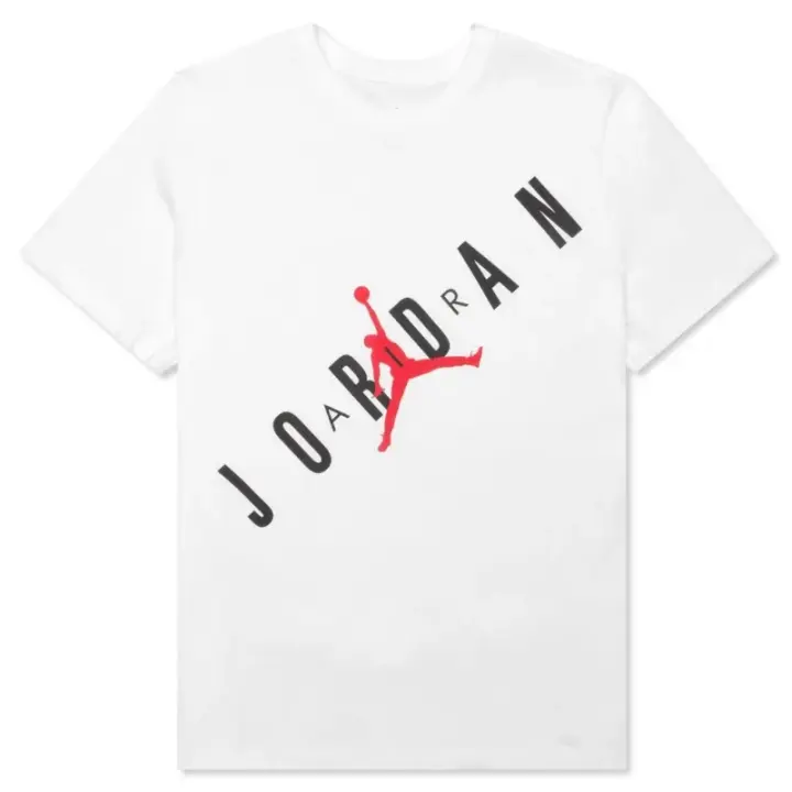 Camiseta Air Jordan Hbr Stretch - blanca. - 1