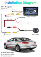 Cámara De Retrovisores Srnubi 170° 1080P AHD CVBS Para Coche Compatible Con Honda CRV Odyssey Accord Crosstour FR-V Fit Jazz HRV CRZ CRX - details 12