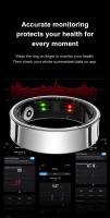 Anillo Inteligente R09 Para Hombres Y Mujeres Con Estuche De Carga Monitor De Salud Temperatura De Piel Y Sueño 5ATM Impermeable Para Teléfonos Android Y iOS - details 4