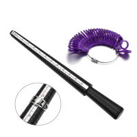 1pcs Herramienta Profesional De Joyería Mando De Anillo Palanca De Dedo Medidor De Tamaño UK/US Para Conjuntos De Herramientas De Joyería DIY - details 3
