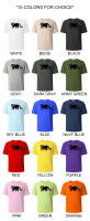 Camiseta Little Raccoon Para Hombres 100% Algodón Verano Transpirable Cómoda Impresión Divertida Camisetas Casuales De Manga Corta Cuello Redondo - details 2