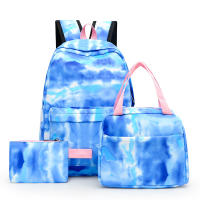 Nueva Moda Mochila Tres Piezas Casual Para Estudiantes Bolsa De Almuerzo Escolar Tres-en-un Bolsa De Hombro Estilo Campus - details 6