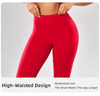 Leggings De Yoga Para Mujer Fitness Running Ciclismo Pantalones Deportivos De Cintura Alta Transpirables Para Verano Ropa De Gimnasio - details 6