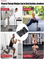 Almohadilla Ajustable De Espuma Para Estiramiento De Pies Inclinada Para Terapia Física Y Esquinas De Squat Tratamiento De Fascitis Equipo De Yoga - details 5