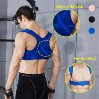 Corrector De Postura Ajustable Correas De Apoyo Para Espalda Respirables Alivio Del Dolor De Cuello Hombros Clavícula Lumbar Material Poliéster Spandex - details 3