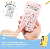 Calculadora científica 240 cálculos función 12 dígitos pantalla doble escuela de negocios oficina Calculadora de bolsillo - details 2