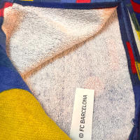 Barcelona Toalla de Playa 100% Microfibra, Toalla para Piscina, Baño, Vacaciones, Campamento, 70x140cm, Regalo Cumpleaños Niños y Adultos, Toalla Barça FCB, Color Azul - details 2